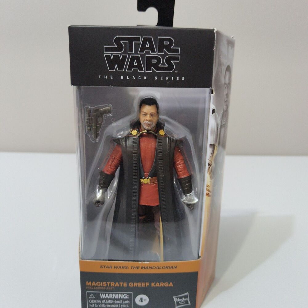 Star Wars the Black Series Magistrate Greef Karga Action Figure the Mandalorian